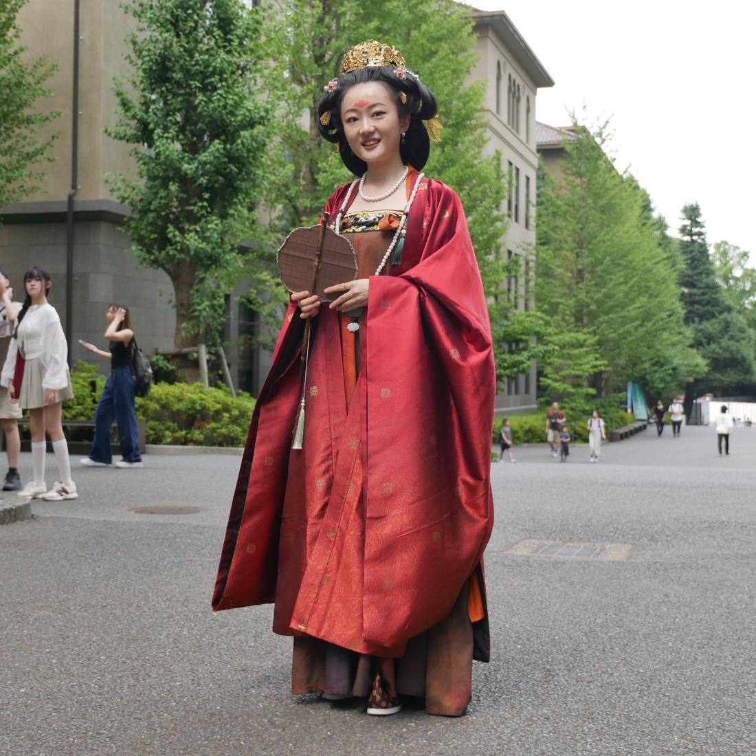 ゴージャスな漢服が素敵🇨🇳社会科学Snowの卒業記念コーデ📷