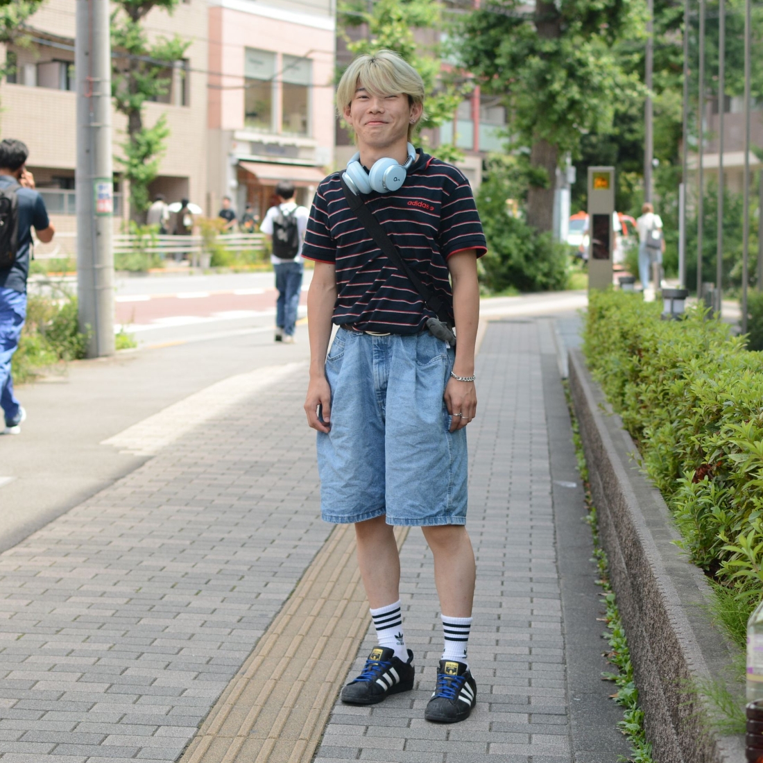 全身から伝わる古着好き！文学部ダニエルのファッションスナップはこちら📸