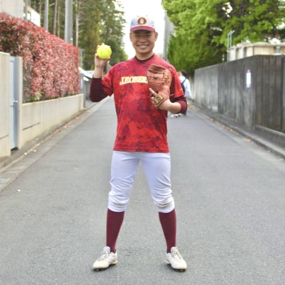 男女硬式ソフトボール部  ふーみの気合満点ユニフォーム⚾️