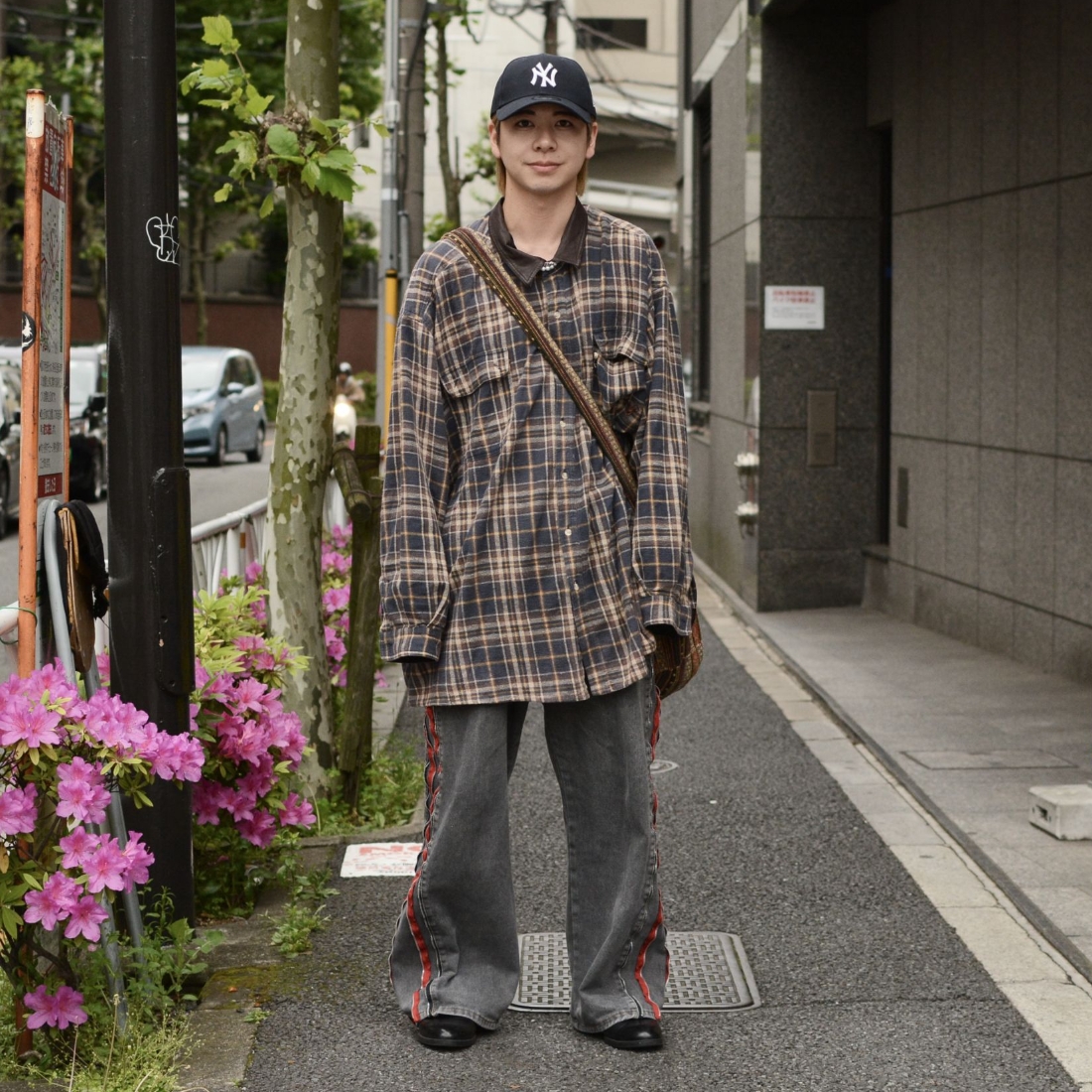 法学部法学科こうきの古着コーデが渋カッコいい私服スナップ⚡️