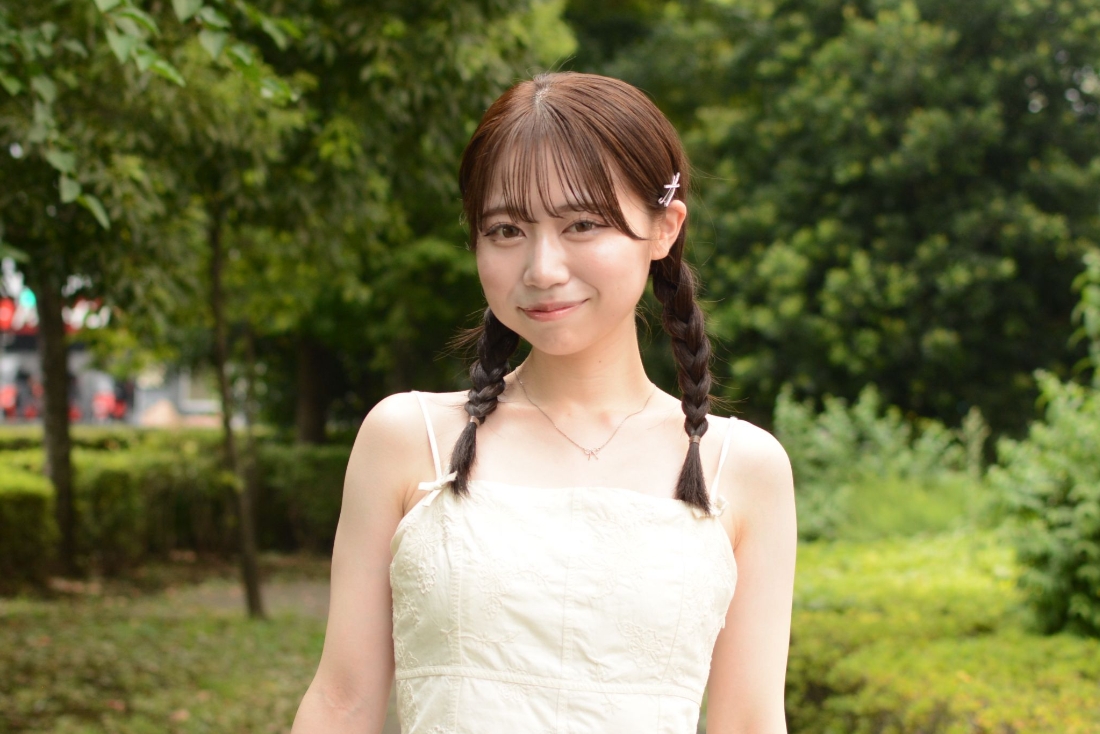 桜美林大学桜コンテスト2024 No.4 川原崎恵夢 の卒業後の進路希望は👗？