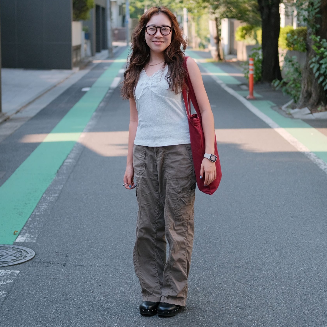 可愛らしさとカッコ良さがマッチしたコーデ🕺🏻映画研究部べにちゃんの通学コーデ❗️