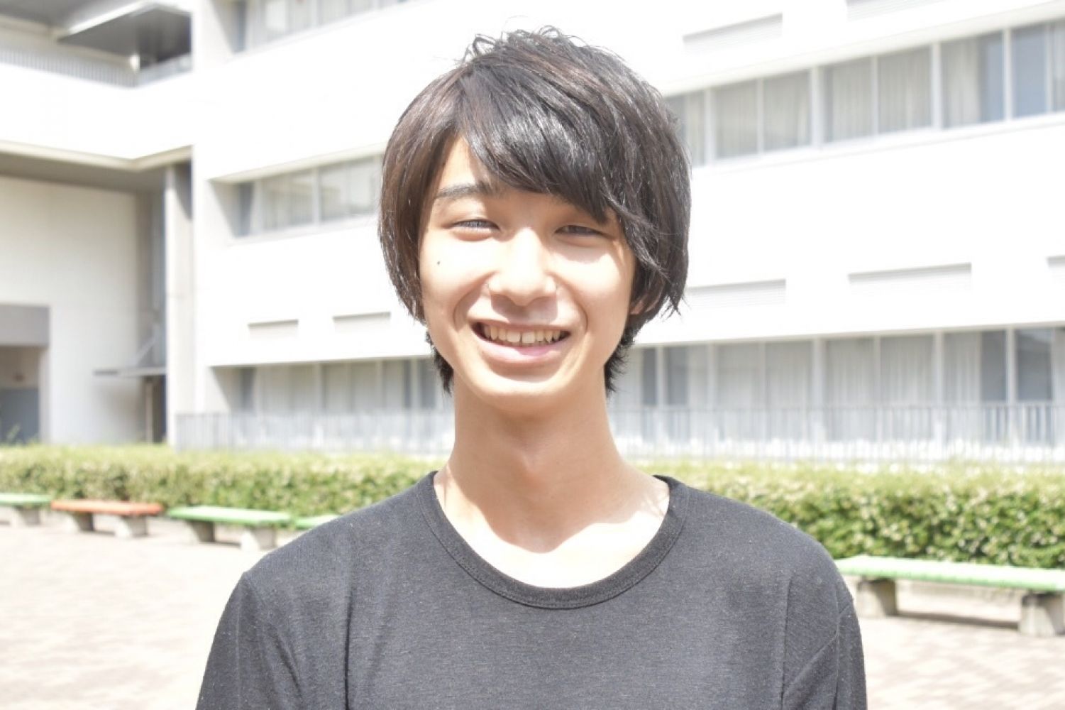 高い鼻がチャームポイント! コス研の美男子! つむぎ